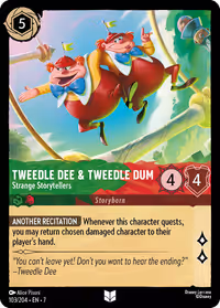 Tweekdle Dee & Tweedle Dum - Strange Storytellers #103 (Uncommon)