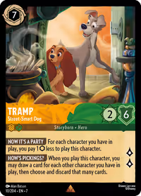 Tramp - Street-Smart Dog #10 (Rare)