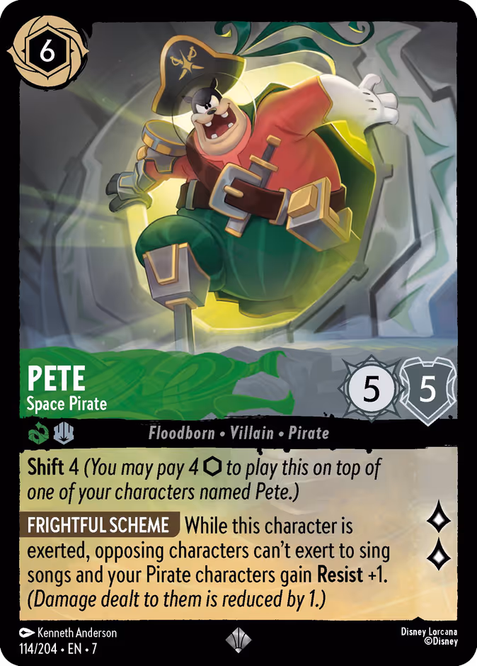 Pete - Space Pirate #114 (Super_rare)
