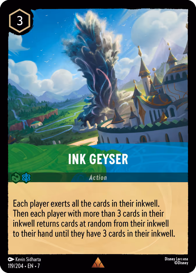 Ink Geyser #119 (Rare)