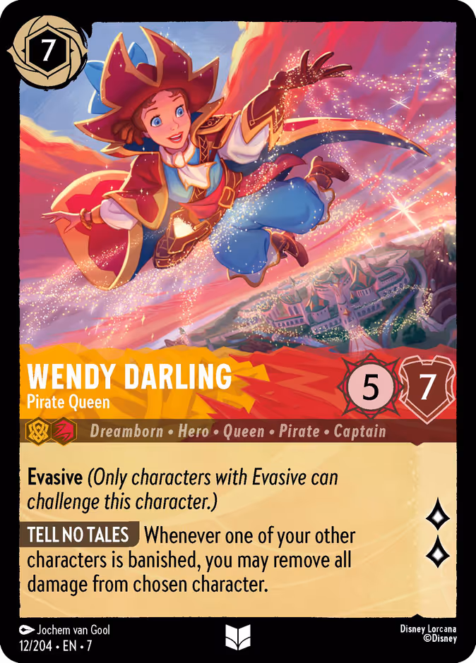 Wendy Darling - Pirate Queen #12 (Uncommon)