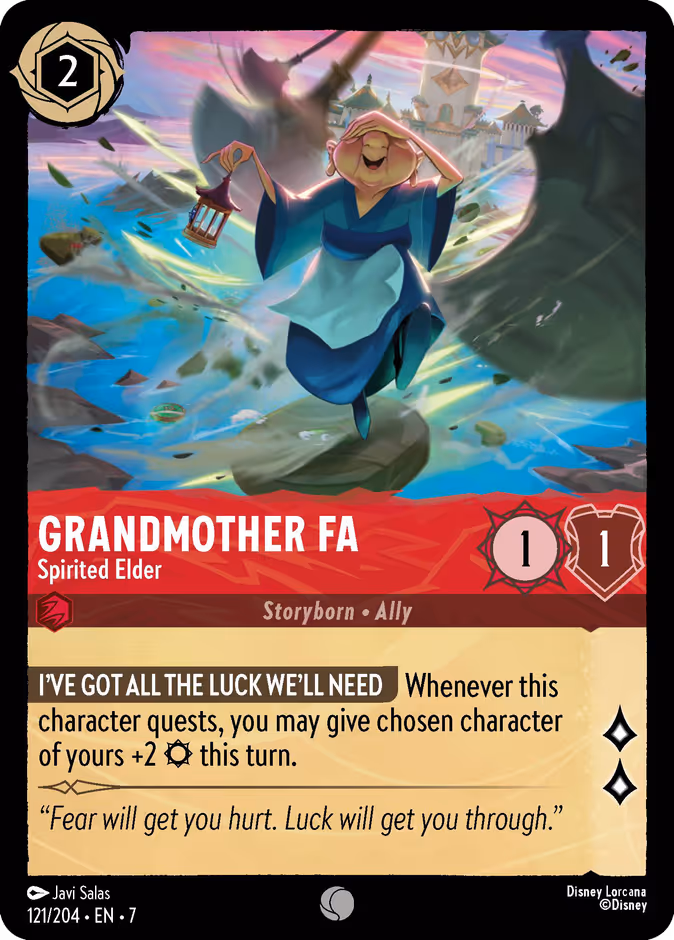 Grandmother Fa - Spirited Elder #121 (Common)