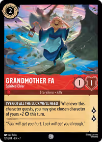 Grandmother Fa - Spirited Elder #121 (Common)