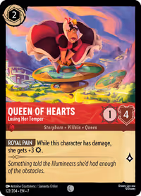 Queen of Hearts - Losing Her Temper #122 (Common)
