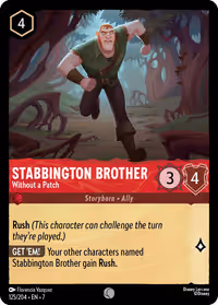 Stabbington Brother - Without a Patch #125 (Common)