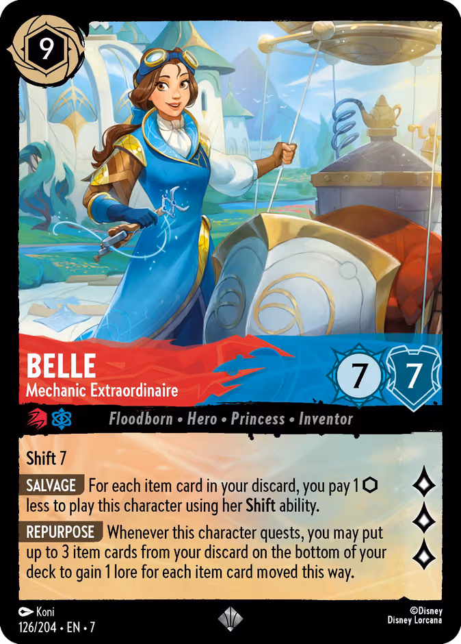 Belle - Mechanic Extraordinaire #126 (Super_rare)