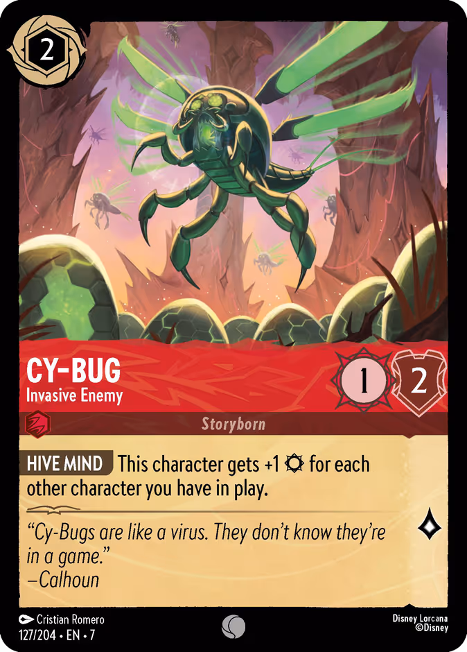 Cy-bug - Invasive Enemy #127 (Common)