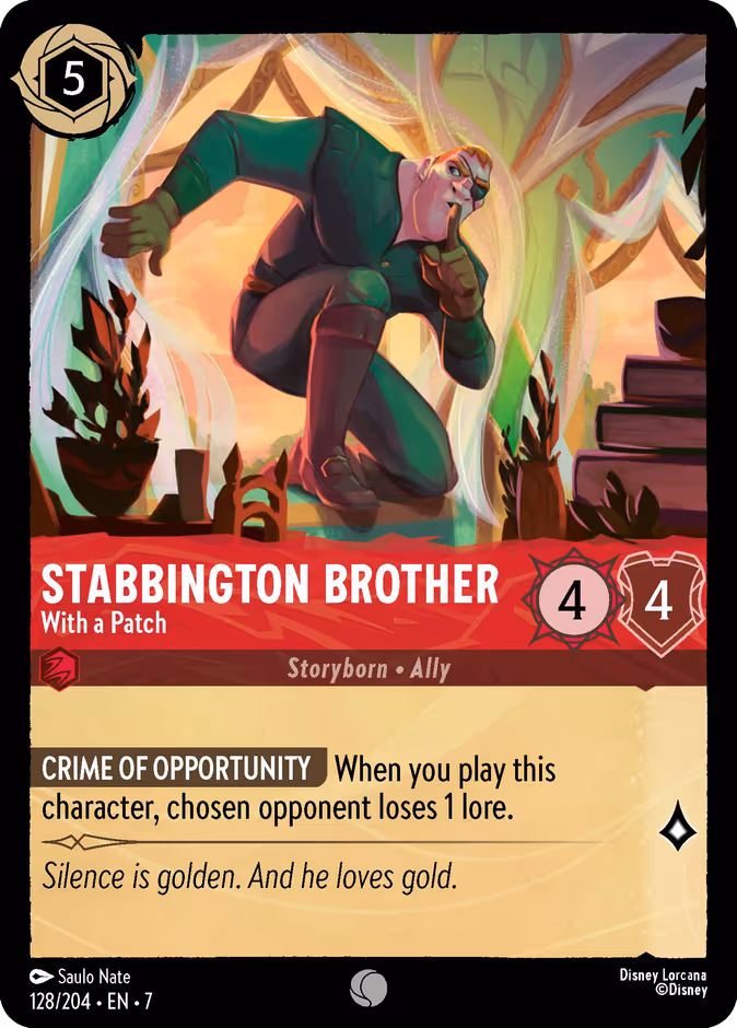 Stabbington Brother - With a Patch #128 (Common)