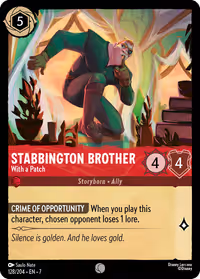 Stabbington Brother - With a Patch #128 (Common)