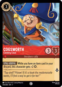 Cogsworth - Climbing Clock #130 (Common)