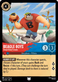 Beagle Boys - Small-Time Crooks #132 (Uncommon)