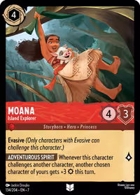 Moana - Island Explorer #134 (Uncommon)
