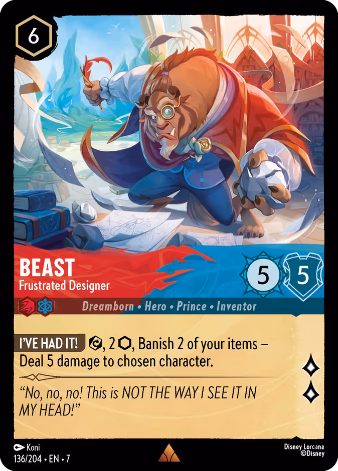 Beast - Frustrated Designer #136 (Rare)