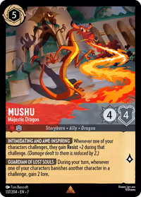 Mushu - Majestic Dragon #137 (Rare)