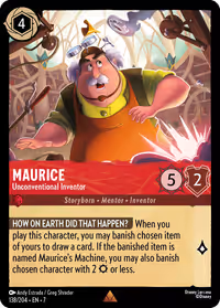 Maurice - Unconventional Inventor #138 (Rare)
