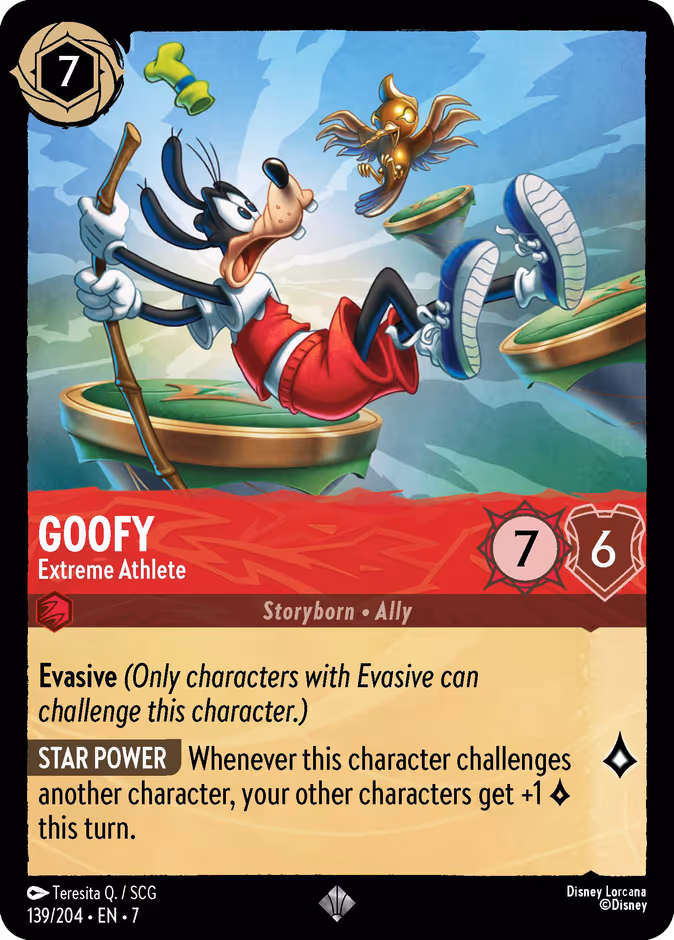 Goofy - Extreme Athlete #139 (Super_rare)