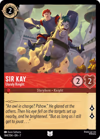 Sir Kay, Unruly Knight #144 (Uncommon)