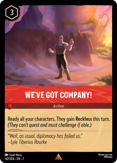 We've Got Company! #147 — Archazia's Island (Rare) · Disney Lorcana