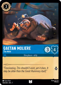 Gaetan Moliere - The Mole #158 (Uncommon)