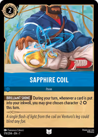 Sapphire Coil #179 (Uncommon)