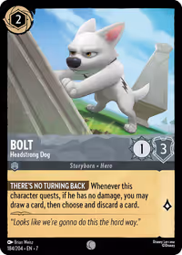 Bolt - Headstrong Dog #184 (Common)