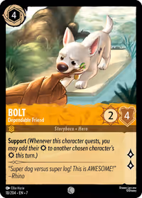Bolt - Dependable Friend #18 (Common)
