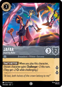 Jafar - Aspiring Ruler #190 (Common)