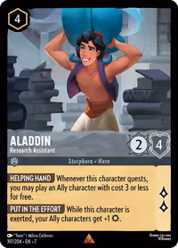 Aladdin - Research Assistant #197 (Rare)