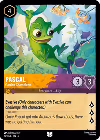 Pascal - Garden Chameleon #19 (Uncommon)