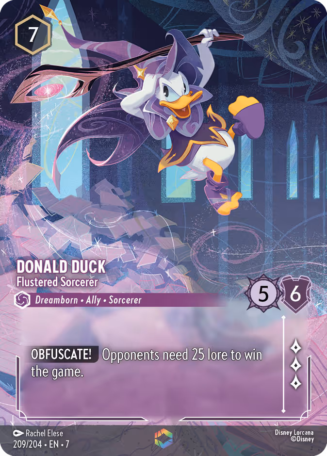 Donald Duck - Flustered Sorcerer #209 #209 (Enchanted)
