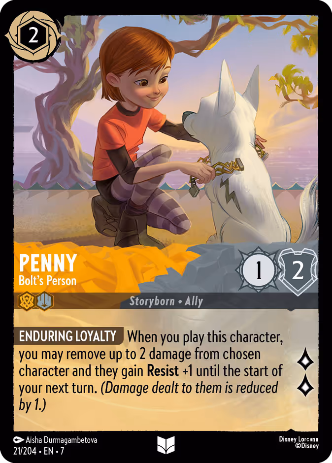 Penny - Bolt's Person #21 (Uncommon)