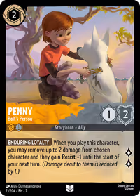 Penny - Bolt's Person #21 (Uncommon)