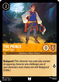 The Prince - Vigilant Suitor #24 (Uncommon)