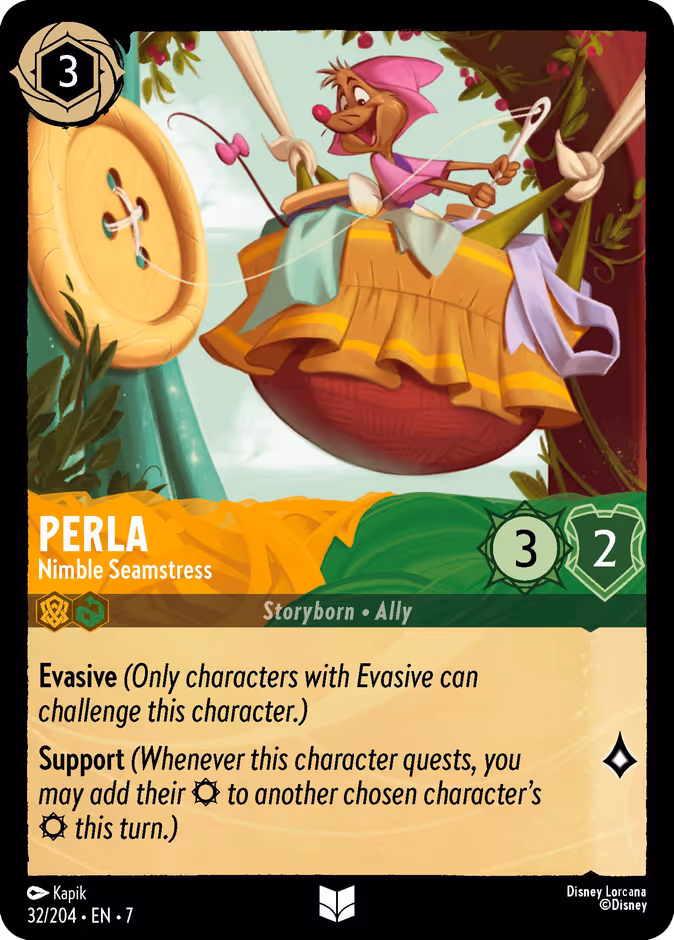 Perla - Nimble Seamstress #32 (Uncommon)