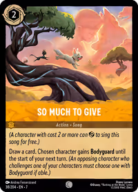 So Much To Give #38 (Common)