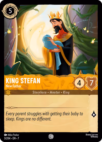 King Stefan - New Father #3 — Archazia's Island (Common) · Disney Lorcana