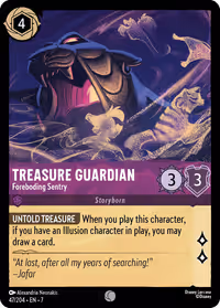 Treasure Guardian - Foreboding Sentry #47 (Common)