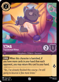 Yzma - Transformed Kitten #59 (Common)