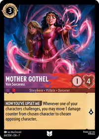 Mother Gothel - Vain Sorceress #64 (Uncommon)