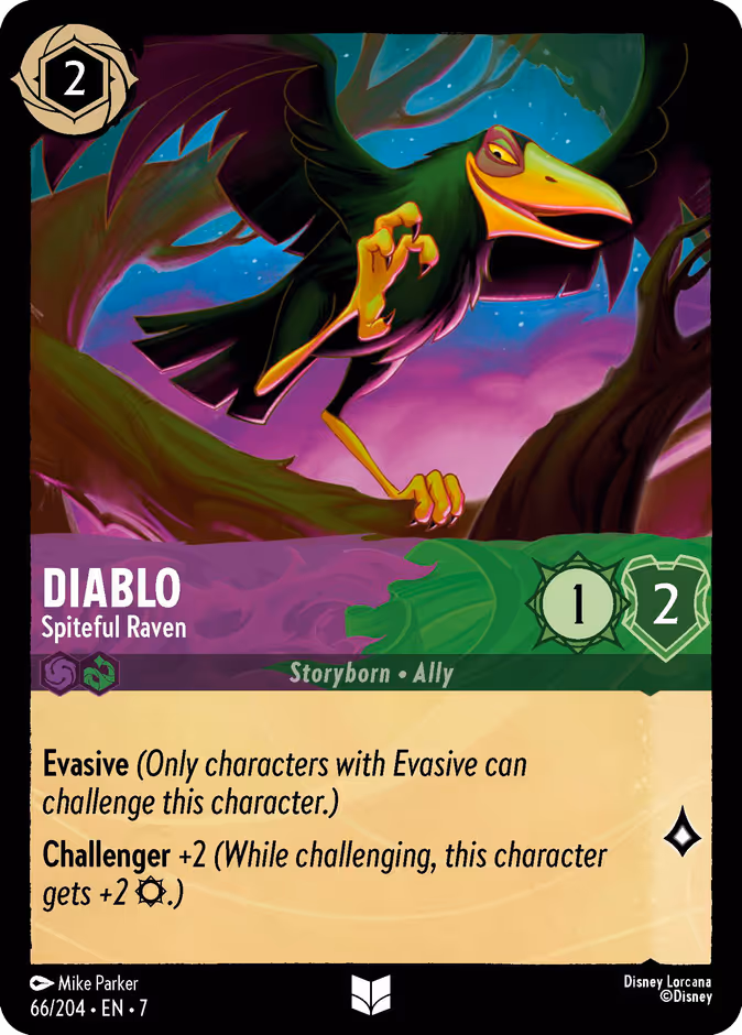 Diablo - Spiteful Raven #66 (Uncommon)