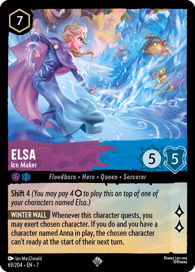 Elsa - Ice Maker #69 (Super_rare)