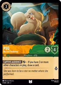 Peg - Natural Performer #7 (Uncommon)
