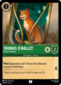 Thomas O'Malley - Feline Charmer #88 (Uncommon)