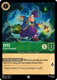 Pete - Pirate Scoundrel #89 (Common)