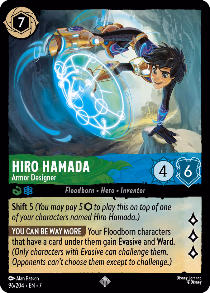Hiro Hamada - Armor Designer #96 (Super_rare)