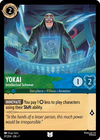 Yokai - Intellectual Schemer #97 (Uncommon)