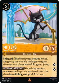 Mittens - Sassy Street Cat #9 (Rare)