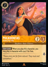 Pocahontas - Guiding the Tribe #12 (Rare)