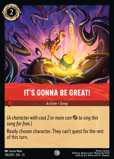 It's Gonna Be Great! #138 — Attack of the Vine! (Common) · Disney Lorcana