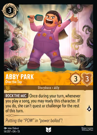Abby Park - Over the Top #14 (Uncommon)
